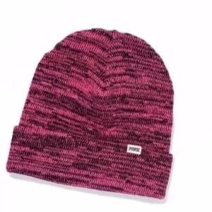 Victoria's Secret PINK Beanie - Hot Pink Marl